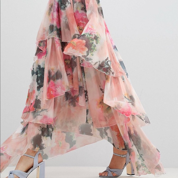 Y.A.S. Floral Maxi Dress - Picture 4 of 6